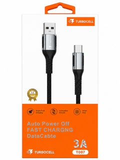 کابل توربوسل USB به Type-C | شارژ سریع و انتقال اطلاعات