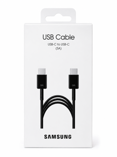 کابل اصلی سامسونگ USB-C به USB-C 5A | شارژ سریع و انتقال داده