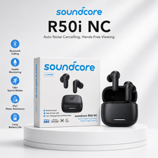 هندزفری بلوتوثی Anker Soundcore R50i NC | نویز کنسلینگ 42dB و باتری 45 ساعته