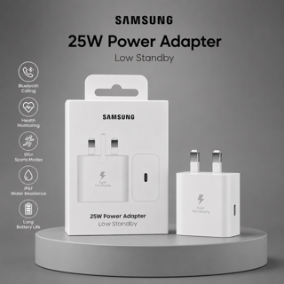 آداپتور اورجینال 25 وات سامسونگ | شارژر Super Fast Charging اصلی Samsung